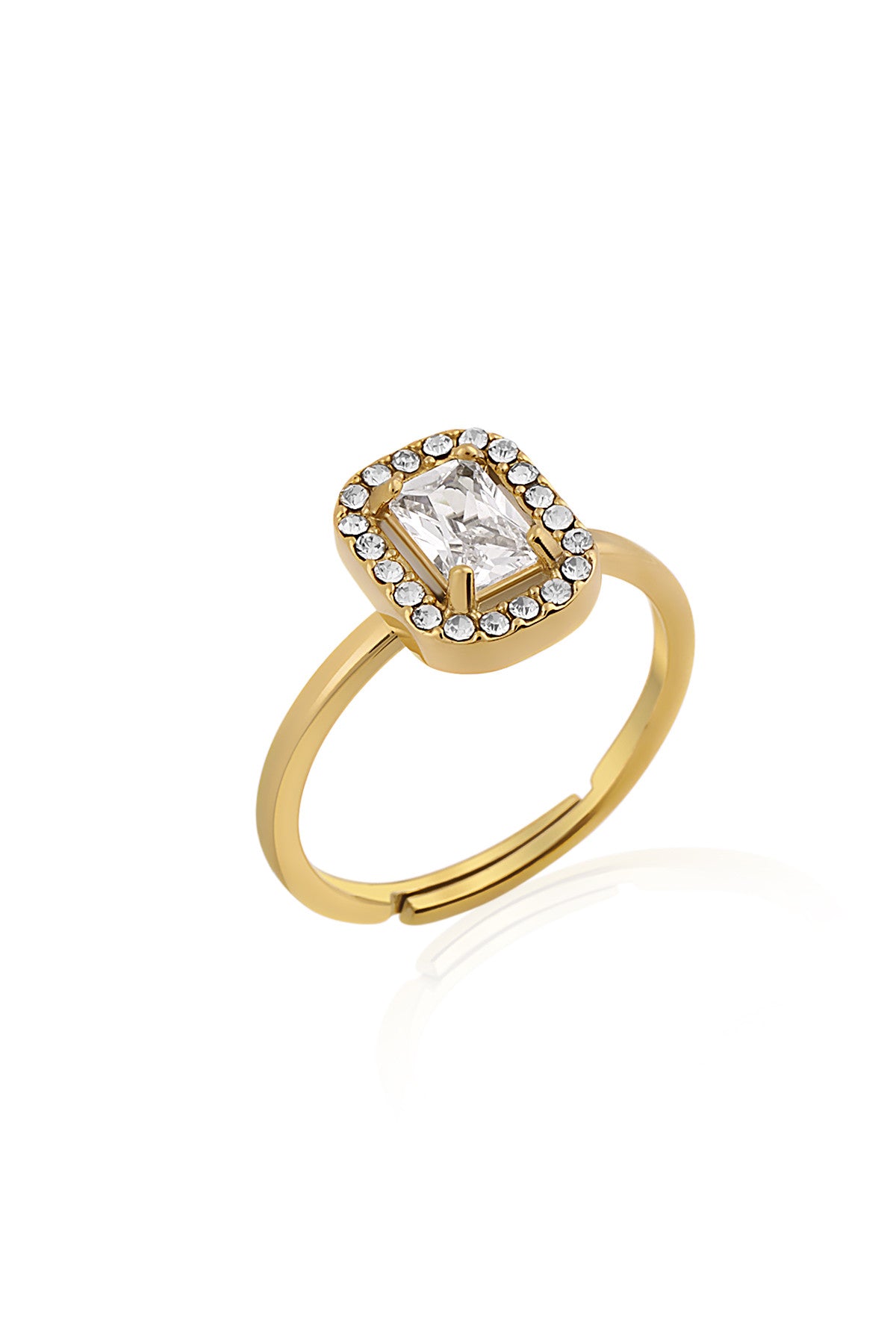 Zenski Prsten Nerđajući Celik 5.40010.M-4