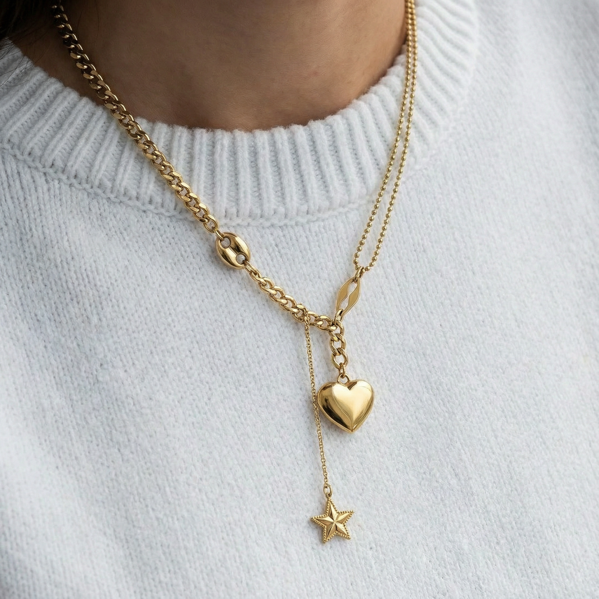 Zenska Ogrlica Nerđajući Celik DKJ.03.20011-1