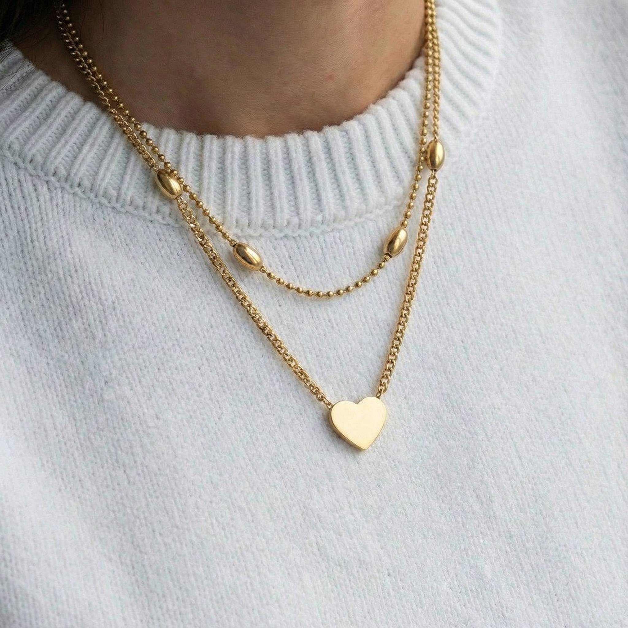 Zenska Ogrlica Nerđajući Celik DKJ.11.20005-1