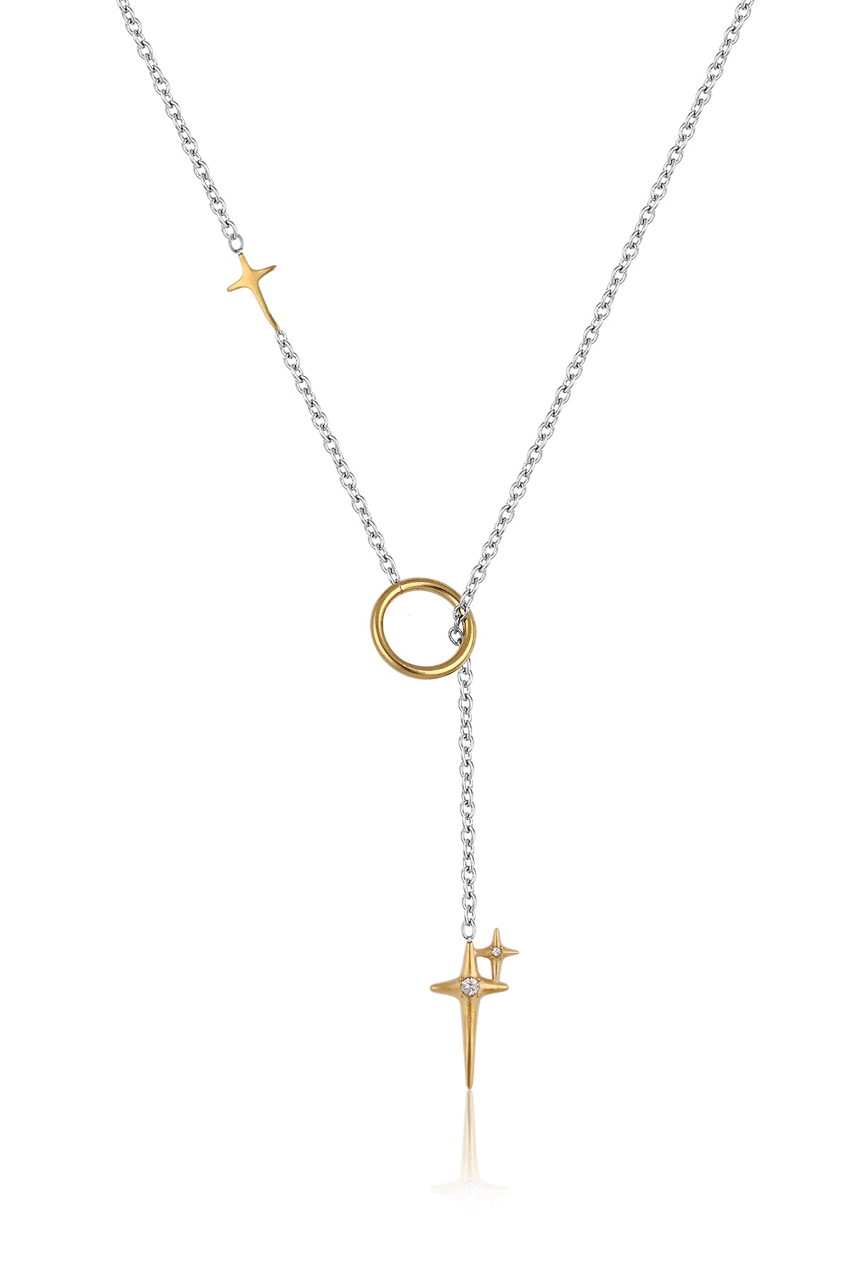 Zenska Ogrlica Nerđajući Celik DKJ.15.20002-3